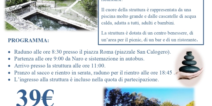 GIORNATA A MONTEVAGO TERME ACQUE PIE